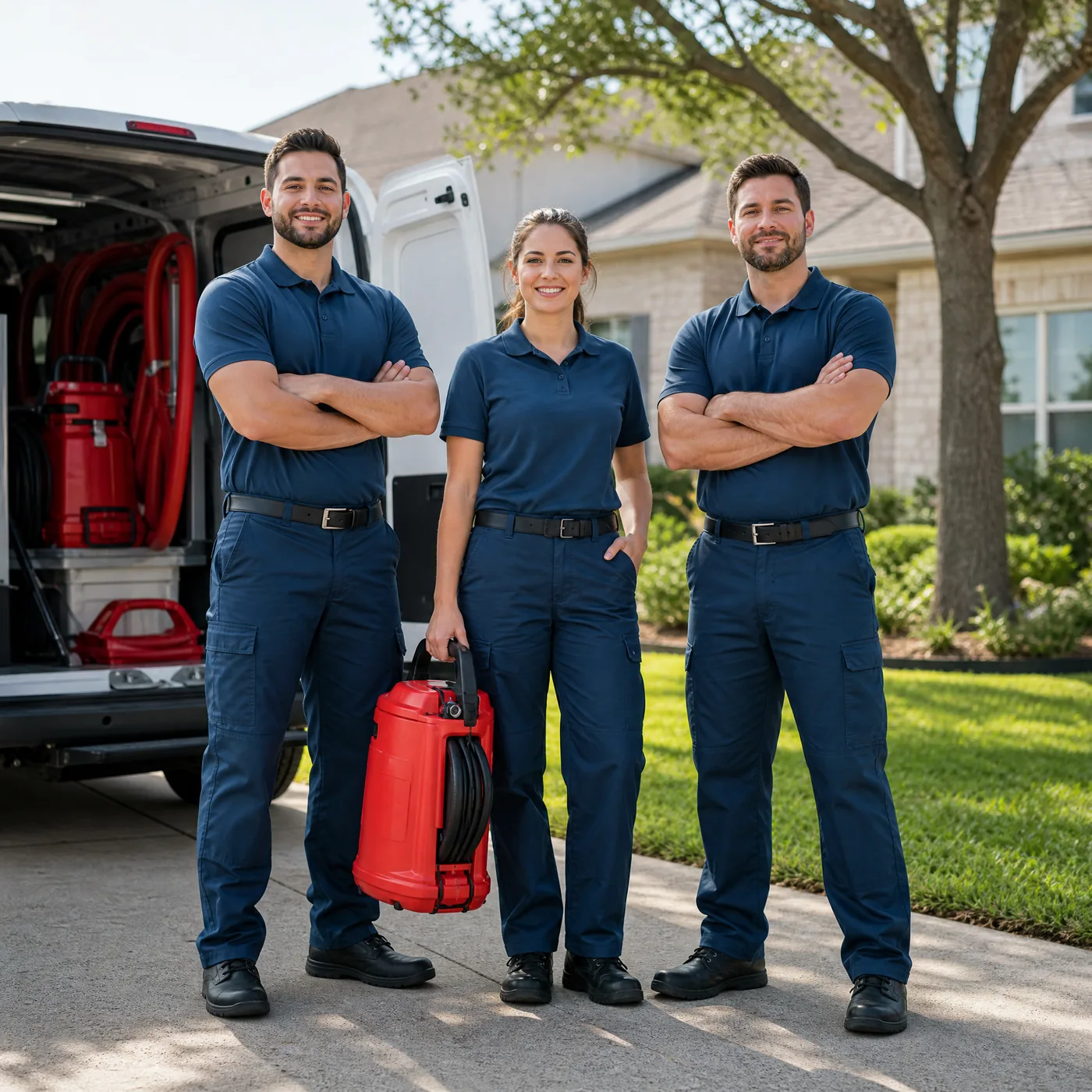 Tomball Water Damage Pros crew in Tomball, TX