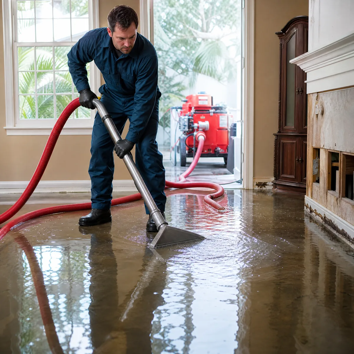 Water Extraction & Cleanup in Tomball, TX